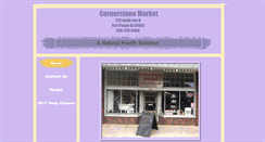 Desktop Screenshot of cornerstone-market.com